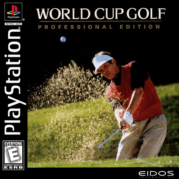 World Cup Golf Professional Edition box art for Playstation